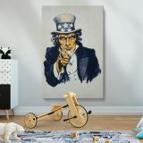 Uncle Sam Wants You - Patriotic Recruitment Poster Reproduction By James Montgomery Flagg - Image 2