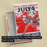 Uncle Sam's Birthday - 1776 to July 4th 1918 Poster Art - Image 6