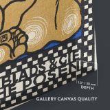 Vaudeville Act 4 - Erotic Modernist Figure Composition (1907) By Moriz Jung canvas wall art - Image 3