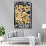 Vaudeville Act 4 - Erotic Modernist Figure Composition (1907) By Moriz Jung canvas wall art - Image 5