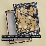 Vaudeville Act 4 - Erotic Modernist Figure Composition (1907) By Moriz Jung canvas wall art - Image 6