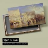 Venice, the Bridge of Sighs by Joseph Mallord William Turner - canvas rear frame and hanging hardware