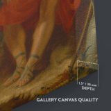 Venus and Anchises - Mythical Love Scene in Classical Style By Benjamin R. Haydon canvas wall art - Image 3