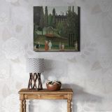 View of Montsouris Park, the Kiosk (Vue du Parc Montsouris, Le Kiosque) by Henri Rousseau — alternate room view