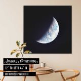 View of the Earth seen from the Apollo 12 spacecraft — room mockup view 6