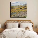 Vincent van Gogh - Enclosed Field with Ploughman — room mockup view 17