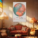 Vintage Berlin Map - Antique Travel Poster Style Wall Art for Home or Office - Image 4