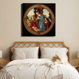 Virgin Adoring the Christ Child with St. John the Baptist and Two Angels by Tommaso — alternate room view