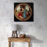 Virgin Adoring the Christ Child with St. John the Baptist and Two Angels by Tommaso — alternate room view