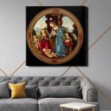 Virgin Adoring the Christ Child with St. John the Baptist and Two Angels by Tommaso — alternate room view