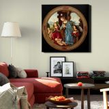 Virgin Adoring the Christ Child with St. John the Baptist and Two Angels by Tommaso — alternate room view