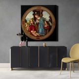 Virgin Adoring the Christ Child with St. John the Baptist and Two Angels by Tommaso — alternate room view