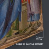 Virgin and Child with Saints - Iconic Medieval Religious Painting canvas wall art - Image 3