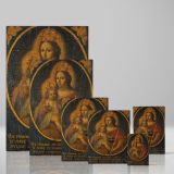 Virgin of Ittre - Christ Child with Crown and Orb (1637) canvas wall art - Image 4