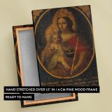 Virgin of Ittre - Christ Child with Crown and Orb (1637) canvas wall art - Image 6