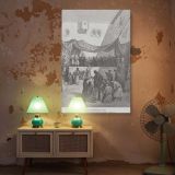 Water Into Wine - Wedding Miracle Scene by Gustave Dore canvas wall art - Image 5