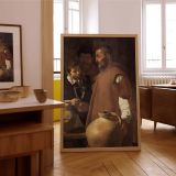 Waterseller of Seville - Velazquez Genre Scene with Jug and Humility canvas wall art - Image 7