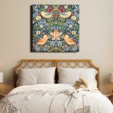 William Morris famous Strawberry Thief pattern (1883 — room mockup view 17