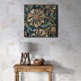 William Morris Honeysuckle (1876) famous pattern — room mockup view 1
