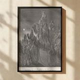 Wise Men Guided by the Star - Nativity Scene by Gustave Dore canvas wall art - Image 2