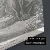 Woman at the Well - Jesus and Samaritan by Gustave Dore canvas wall art - Image 8
