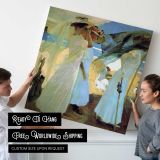 Women in a Garden — room mockup view 4