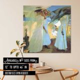 Women in a Garden — room mockup view 6