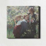 Women in a Spring Garden by Daniel Gerhartz — room mockup view 1