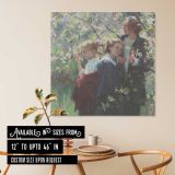 Women in a Spring Garden by Daniel Gerhartz — room mockup view 6
