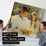Women in a Summer Garden — room mockup view 4