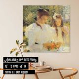 Women in a Summer Garden — room mockup view 6