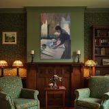 Working Woman Ironing by Edgar Degas - Blue Dress and Domestic Labor Scene canvas wall art - Image 4