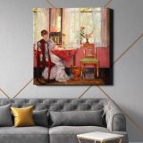 Writing by Gari Melchers Johannes VERMEER — room mockup view 21