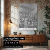 Writing on the Wall - Gustave Dore Belshazzar's Palace Vision canvas wall art
