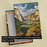 Yosemite Valley - Scenic Vintage United Airlines Travel Poster - Image 6