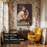 Young Sick Bacchus - Pale Youth with Grapes by Caravaggio canvas wall art - Image 3