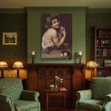 Young Sick Bacchus - Pale Youth with Grapes by Caravaggio canvas wall art - Image 4