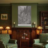 Zechariah's Vision of Chariots - Gustave Dore Angelic Horses and Clouds canvas wall art - Image 4