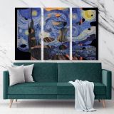 Vincent Van Gogh Most Famous Artworks in History Painting Canvas Photo Print Home Decor Wall Mural Gift - Huetion