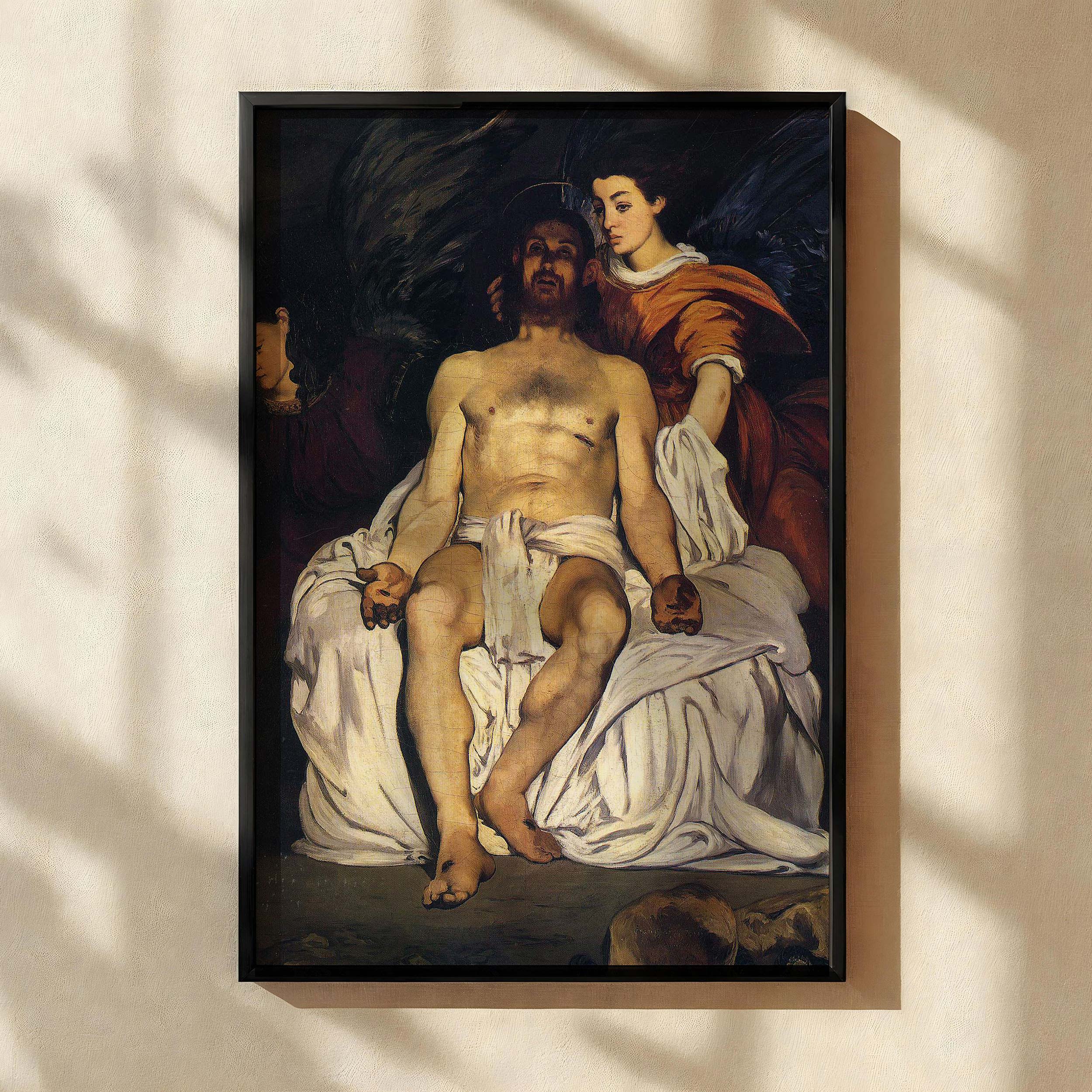 Dead Christ with Angels by Édouard Manet
