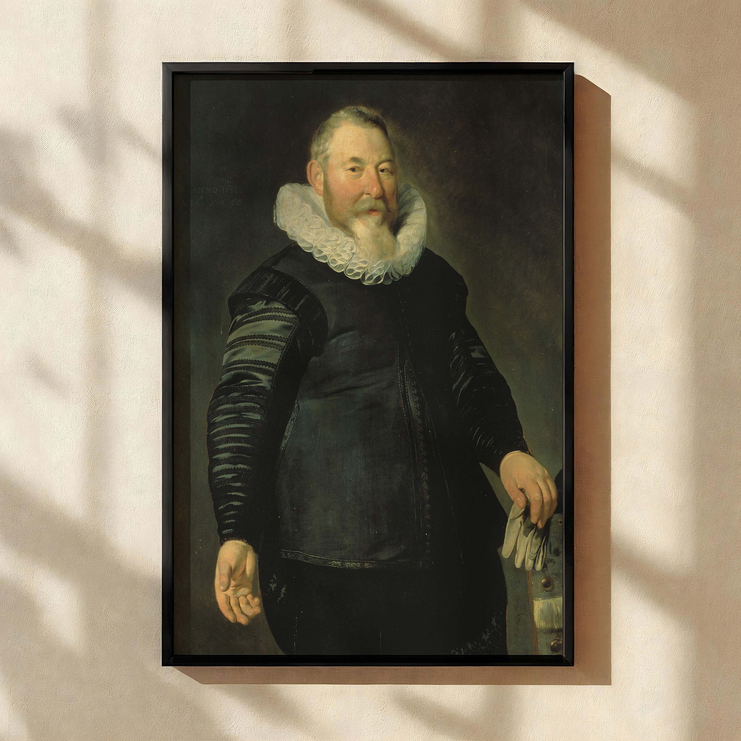 Dutch Gentleman in Ruff famous artist canvas