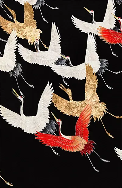 Japandi canvas art in a calm living room