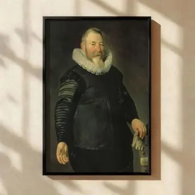 Dutch Gentleman in Ruff famous artist canvas