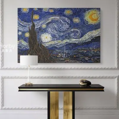 The Starry Night by Vincent van Gogh